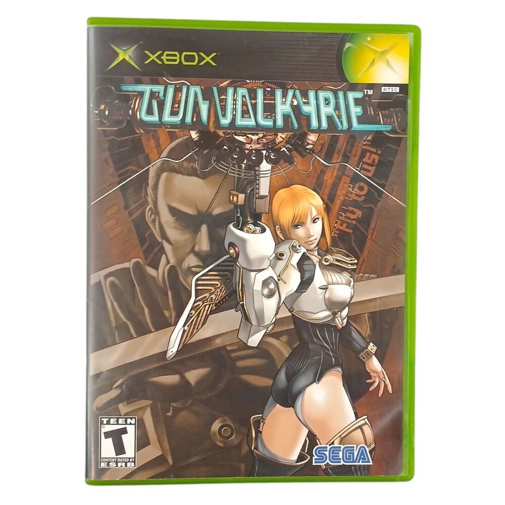 Xbox Video Game Gun Vallyrie With Case Manual ~ Complete Sega Original Rare